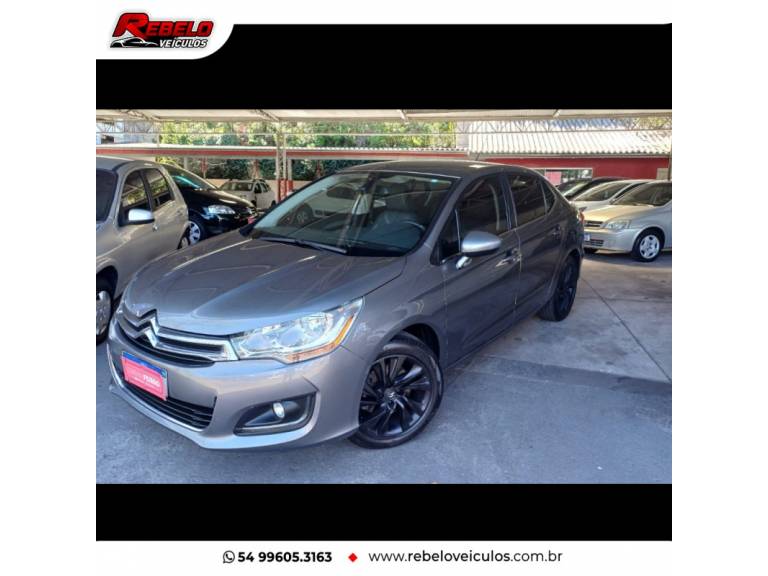 CITROËN - C4 LOUNGE - 2015/2015 - Cinza - R$ 50.900,00